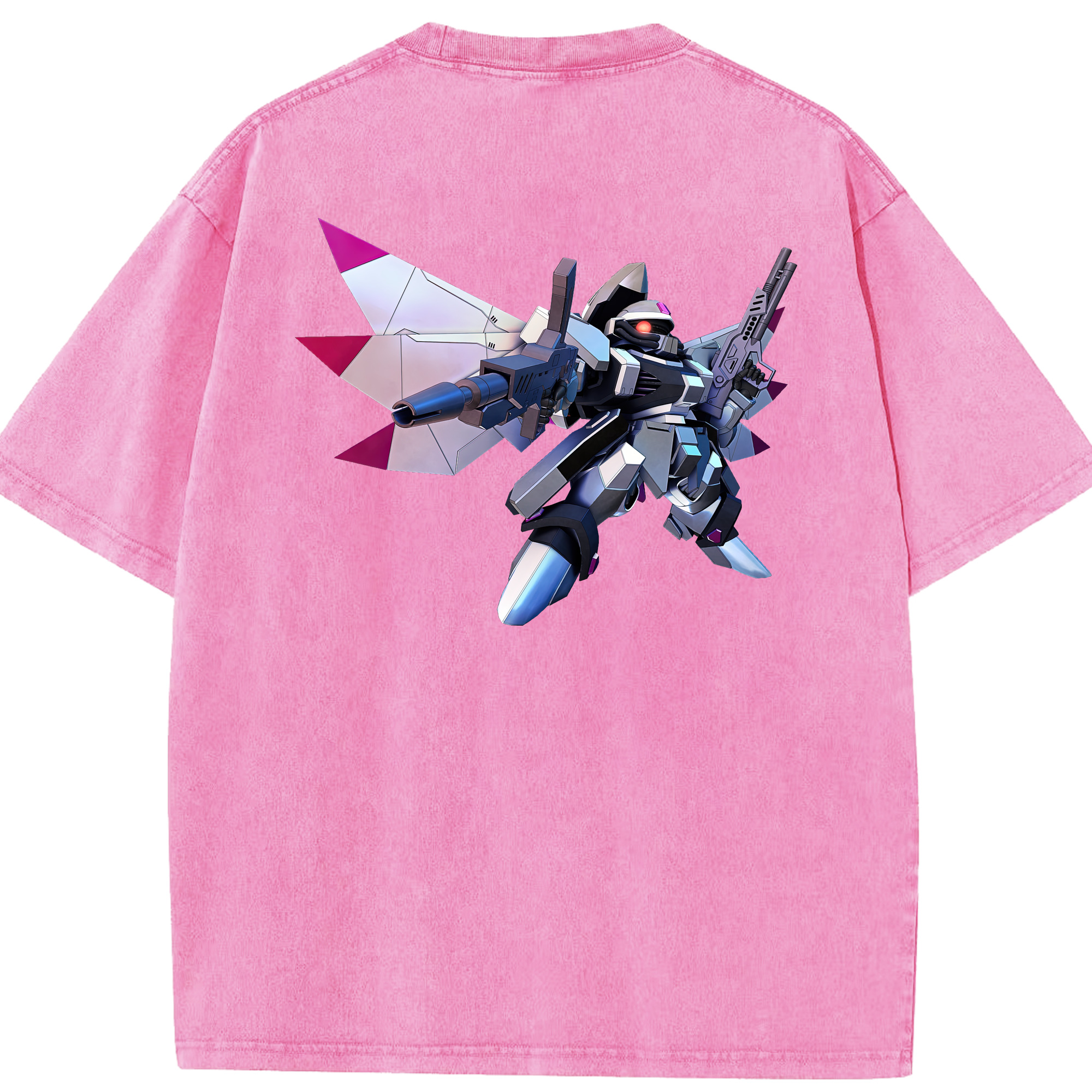 （画像用） 機動戦士ガンダム Mobile Suit Gundam 綿100% ヴィンテージ風 半袖Tシャツ（背面プリント）